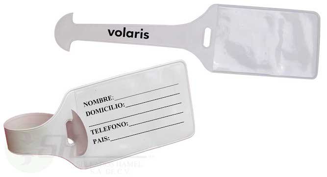 IDENTIFICADOR DE MALETA MATERIAL VINIL